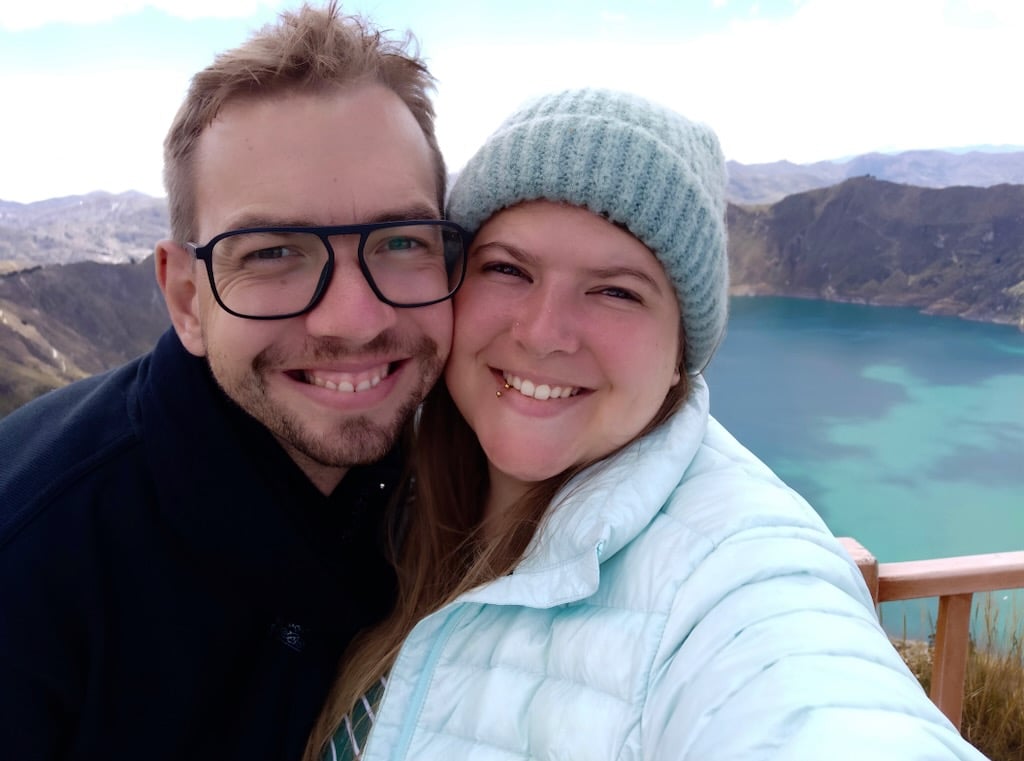 Matthias und Steffi auf ihrer Weltreise in Ecuador